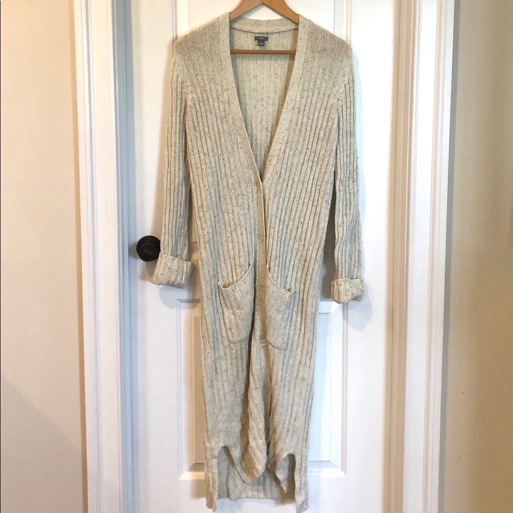 AERIE Beige Duster Cardigan